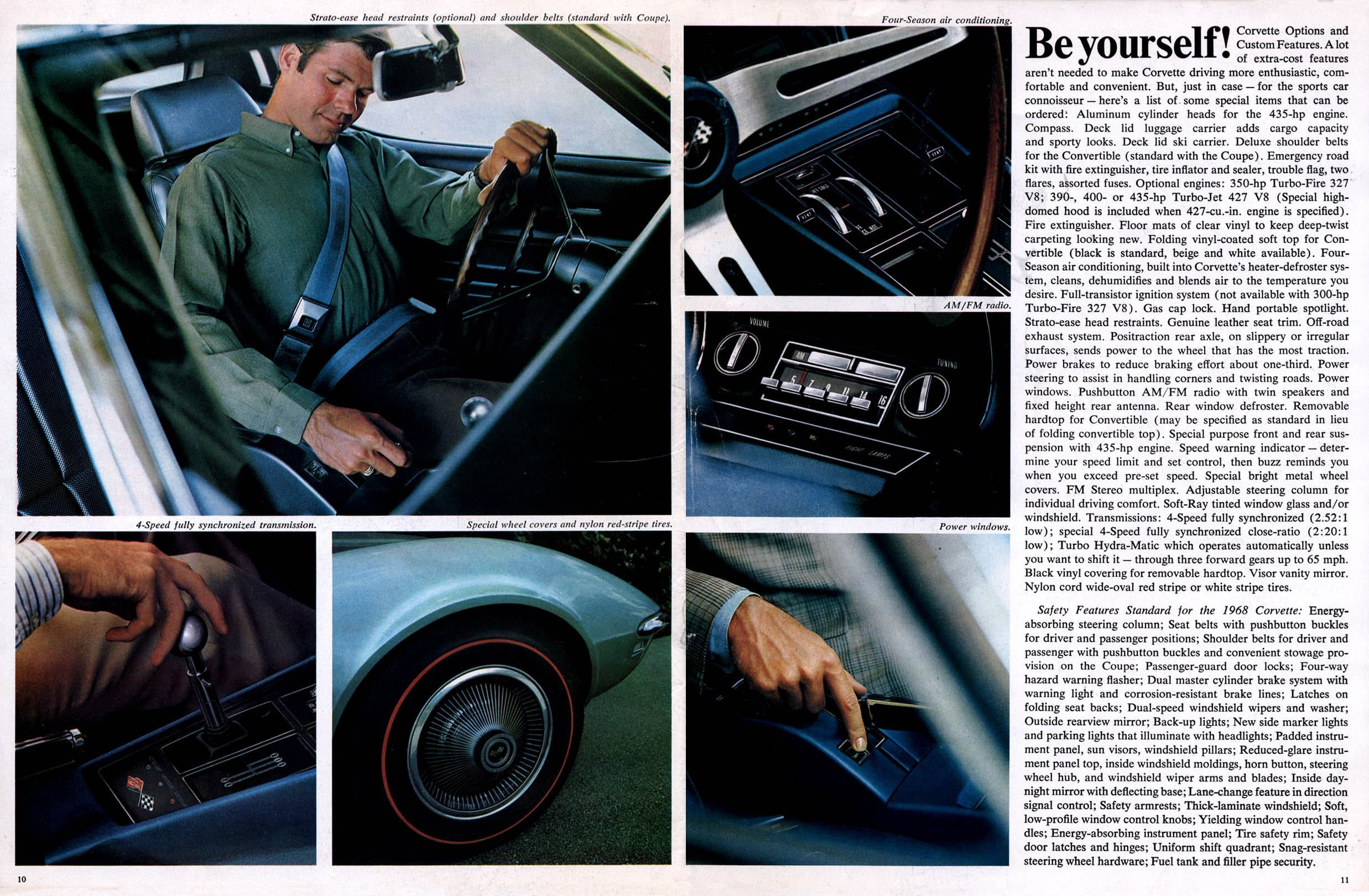 1968 Corvette Brochure Page 3
